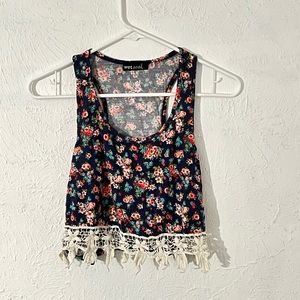 Floral Crop Top